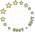 10 years icon